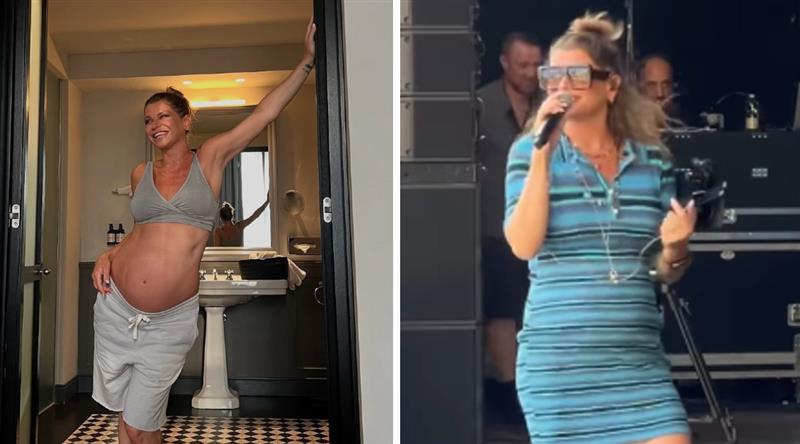 Alessandra Amoroso col pancione sempre più grande non si ferma: l'estate incinta è un vortice di energia, guarda - Gossip.it | News sul Gossip e VIP