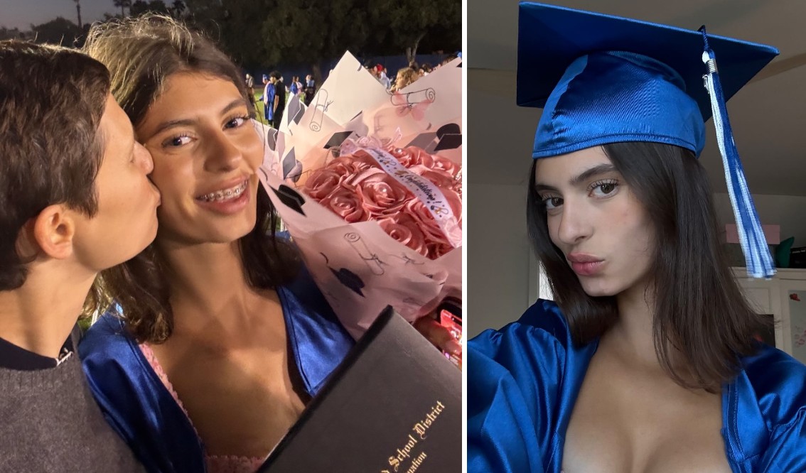 La figlia di Bianca Balti a pochi giorni dal 18esimo compleanno festeggia anche il diploma del liceo a Los Angeles: guarda - Gossip.it | News sul Gossip e VIP