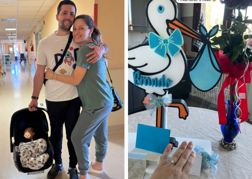 ''Sfatti ma col cuore pieno di gioia'': l'ex ballerina di 'Amici' Alice Bellagamba lascia l'ospedale col compagno e figlio dopo il parto ''Sfatti ma col cuore pieno di gioia'': l'ex ballerina di 'Amici' Alice Bellagamba lascia l'ospedale col compagno e figlio dopo il parto