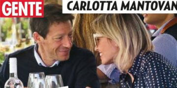 Carlotta Mantovan paparazzata di nuovo col compagno francese: la vedova di Fabrizio Frizzi ha ritrovato la stabilità sentimentale, guarda