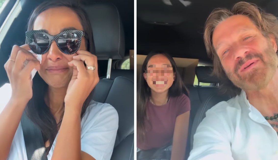 ''La mamma ha pianto'': Juliana Moreira ed Edoardo Stoppa commossi fino alle lacrime durante l'esame delle medie della figlia Lua, guarda - Gossip.it | News sul Gossip e VIP