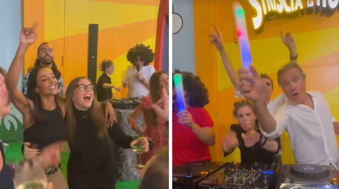 Party di fine stagione di 'Striscia la Notizia': Juliana Moreira e la figlia di Antonio Ricci scatenate, poi tutti gli altri, da Ghione alla Petyx - Gossip.it | News sul Gossip e VIP