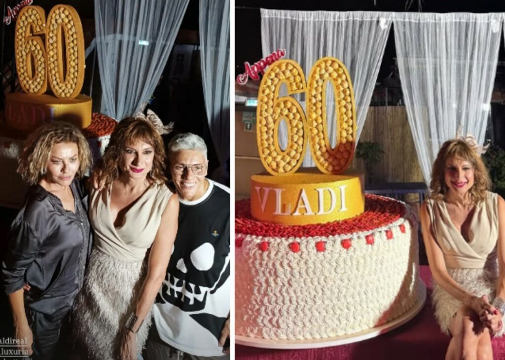 Vladimir Luxuria compie 60 anni: la mega festa a Roma con tanti amici vip, ecco chi c'era, foto