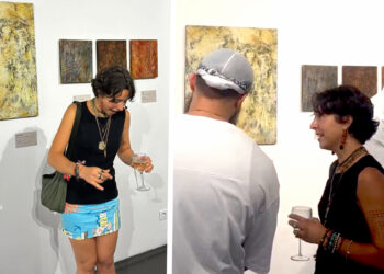 Sophie Taricone, figlia di Pietro e Kasia Smutniak, a soli 20 anni già espone le sue opere d'arte a Parigi: guarda