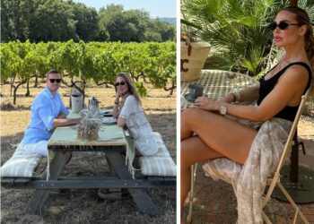 Ilary Blasi si gode una vacanza da sogno in Costa Azzurra col fidanzato Bastian e look da diva: guarda