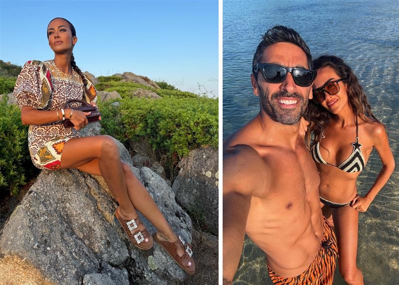 Giorgia Palmas e Filippo Magnini innamorati in Sardegna Giorgia Palmas e Filippo Magnini innamorati in Sardegna