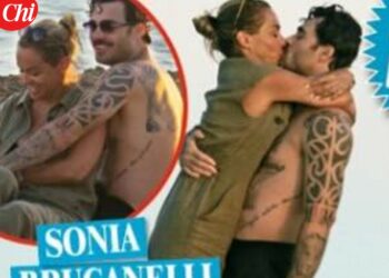 Sonia Bruganelli e Angelo Madonia a oltre 1 anno dall'inizio della loro storia sono più passionali che mai: le immagini di baci bollenti in spiaggia a Formentera