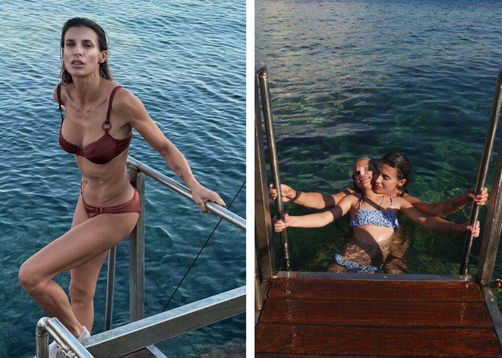 L'estate di Elisabetta Canalis è italianissima: l'ex velina in Sardegna con la figlia, ma del fidanzato non c'è più traccia