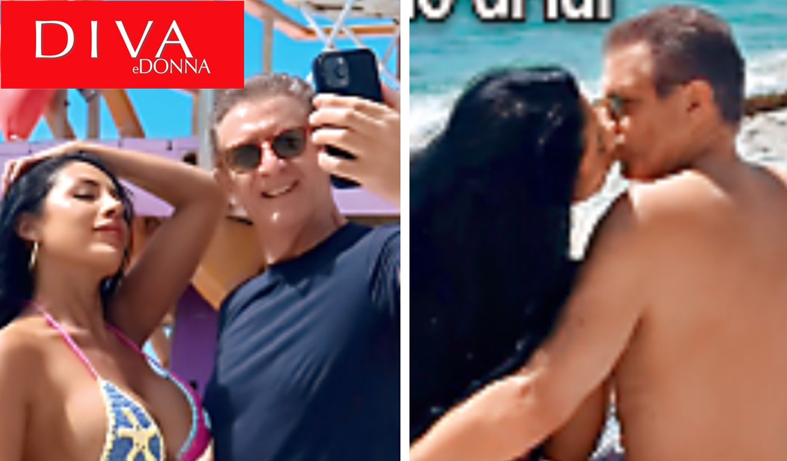 Ezio Greggio e la nuova fidanzata Nataly, influencer colombiana con 36 anni meno di lui, in vacanza insieme in Italia - Gossip.it | News sul Gossip e VIP