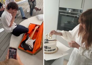 La conduttrice Paola Maugeri festeggia i 18 anni del figlio Timo in Svezia, dove si è trasferita: guarda