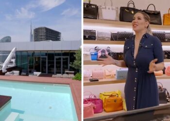 Le foto dell'attico da milioni di euro  di Wanda Nara a Milano con piscina sulla terrazza