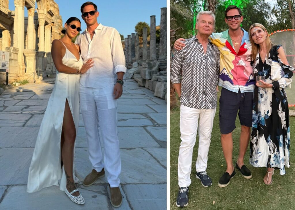 Melissa Satta e Beretta in vacanza insieme all’estero, c’è anche la mamma di lui: foto