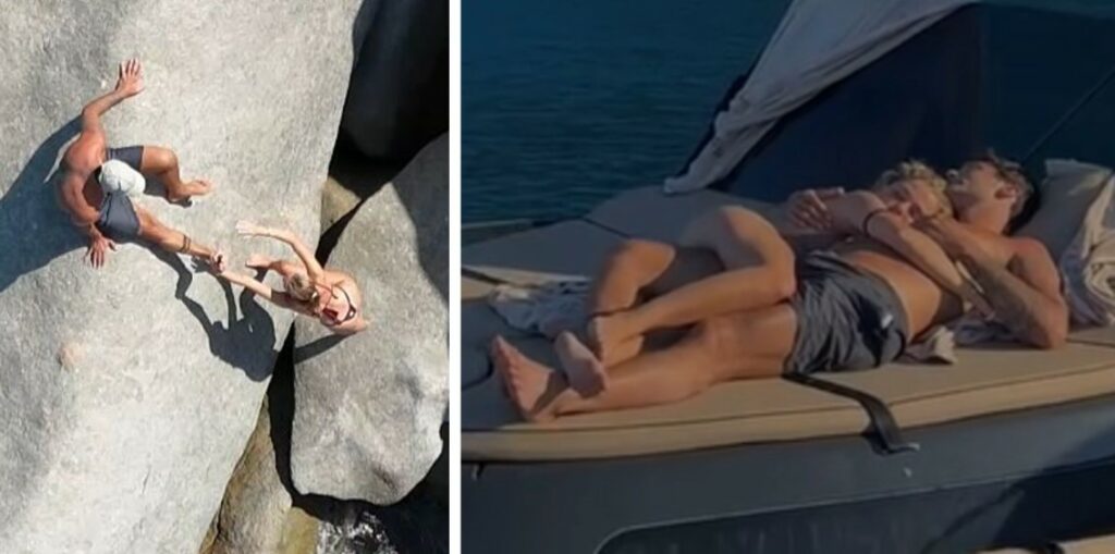 Stefano De Martino e la fidanzata Caroline Tronelli abbracciati e innamoratissimi in vacanza in barca: la prima immagine social del loro amore Stefano De Martino e la fidanzata Caroline Tronelli abbracciati e innamoratissimi in vacanza in barca: la prima immagine social del loro amore