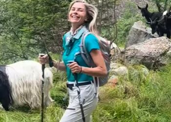 Martina Colombari ufficialmente nel cast di ''Ballando'' 2025: il particolare annuncio in mezzo alle capre