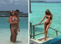 Federica Panicucci si ricarica alle Maldive con il compagno Marco Bacini