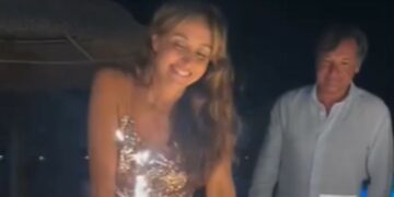 Benedetta Parodi compie 53 anni e festeggia in famiglia