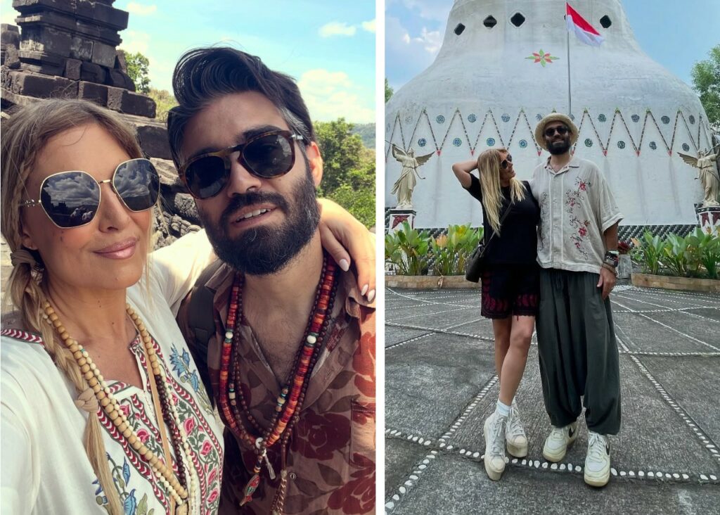 Selvaggia Lucarelli sceglie l'Asia per le vacanze col fidanzato Selvaggia Lucarelli sceglie l'Asia per le vacanze col fidanzato