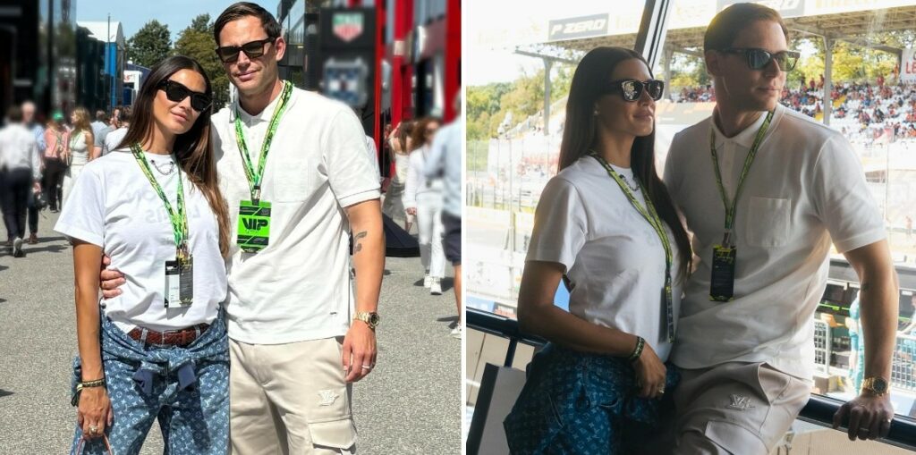 Melissa Satta e Carlo Beretta sempre insieme: nel bel mezzo dei gossip sulla presunta gravidanza dell'ex velina si fanno vedere al Gran Premio d'Italia, foto Melissa Satta e Carlo Beretta sempre insieme: nel bel mezzo dei gossip sulla presunta gravidanza dell'ex velina si fanno vedere al Gran Premio d'Italia, foto