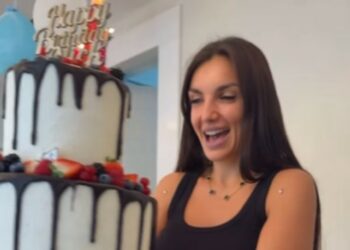 Elettra Lamborghini fa una sorpresa al marito per il compleanno