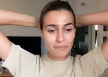 L'ex Miss Italia Alice Sabatini confessa di essere triste a Milano