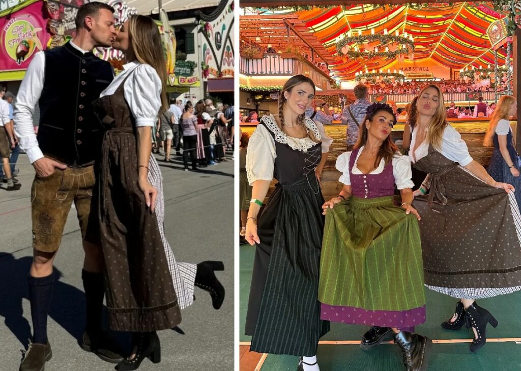 Le foto di Ilary Blasi che è tornata all'Oktoberfest con la sorella e Bastian Muller Le foto di Ilary Blasi che è tornata all'Oktoberfest con la sorella e Bastian Muller