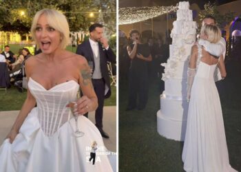 Le foto delle nozze romantiche di Veronica Peparini e Andreas Muller a Roma