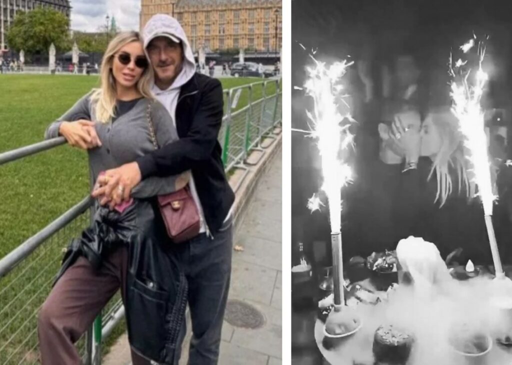 Francesco Totti festeggia 49 anni a Londra con la compagna Noemi Bocchi e i figli di lei: le foto Francesco Totti festeggia 49 anni a Londra con la compagna Noemi Bocchi e i figli di lei: le foto
