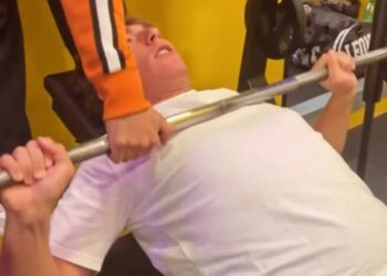 Chanel e Cristian Totti si allenano insieme in palestra