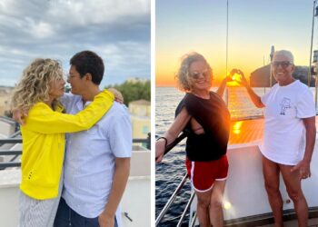 Eva Grimaldi e Imma Battaglia festeggiano 15 anni d’amore