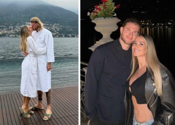 La fuga sul lago di Como di Diletta Leotta e Loris Karius