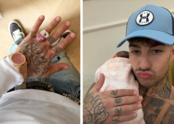 Tony Effe: l’anello regalato a Giulia De Lellis dedicato a Priscilla ora lo indossa lui, guarda