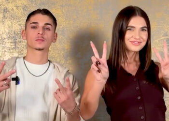 Chanel Totti a ''Pechino Express'': prime immagini col partner e il nome della coppia