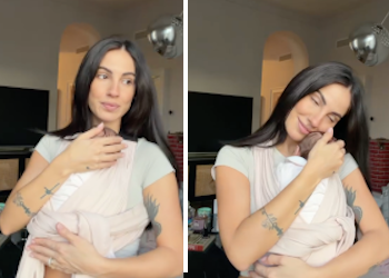 Giulia De Lellis coccola la sua piccola Priscilla