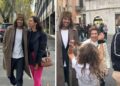 Caterina Balivo con il marito e la suocera nel centro di Roma Caterina Balivo con il marito e la suocera nel centro di Roma