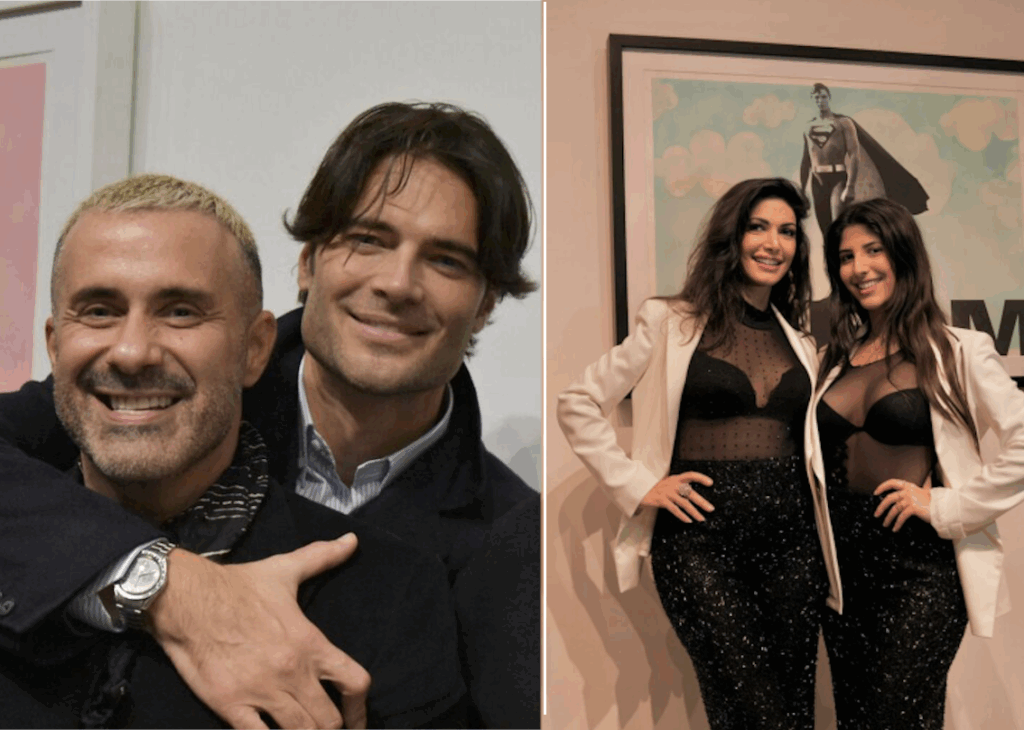 Le foto dei vip alla mostra di Stefano Mezzaroma, il marito di Tamara Pisnoli