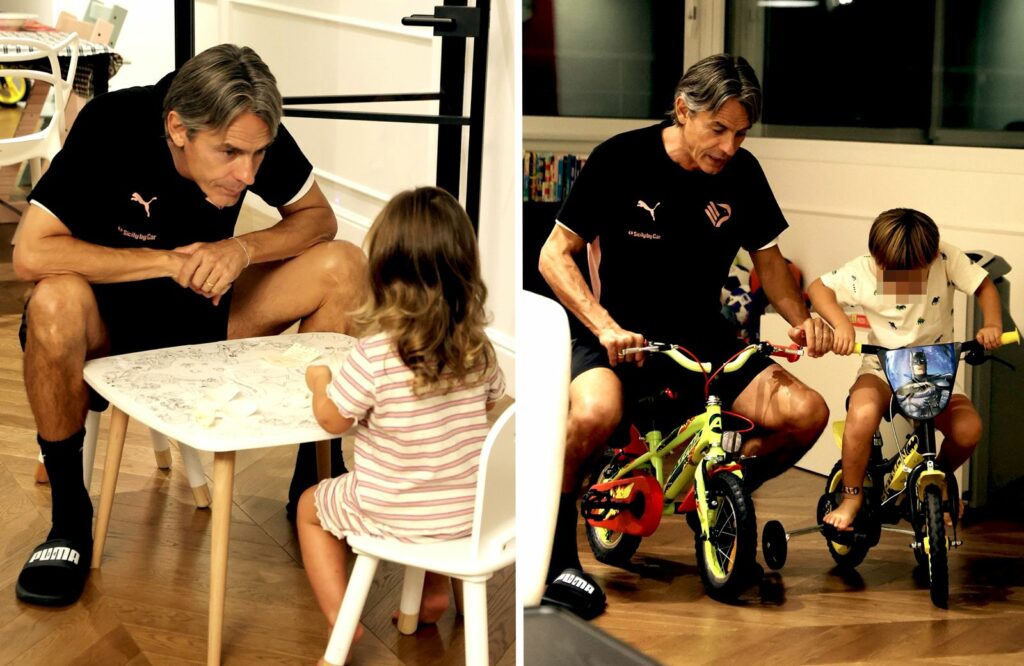Pippo Inzaghi tenerissimo papà: le foto inedite dello sportivo con i suoi due figli Pippo Inzaghi tenerissimo papà: le foto inedite dello sportivo con i suoi due figli
