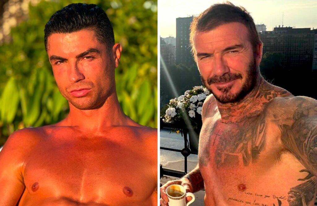 ''David? Se non fosse famoso nessuno lo guarderebbe'': Cristiano Ronaldo si sente più bello di Beckham ''David? Se non fosse famoso nessuno lo guarderebbe'': Cristiano Ronaldo si sente più bello di Beckham