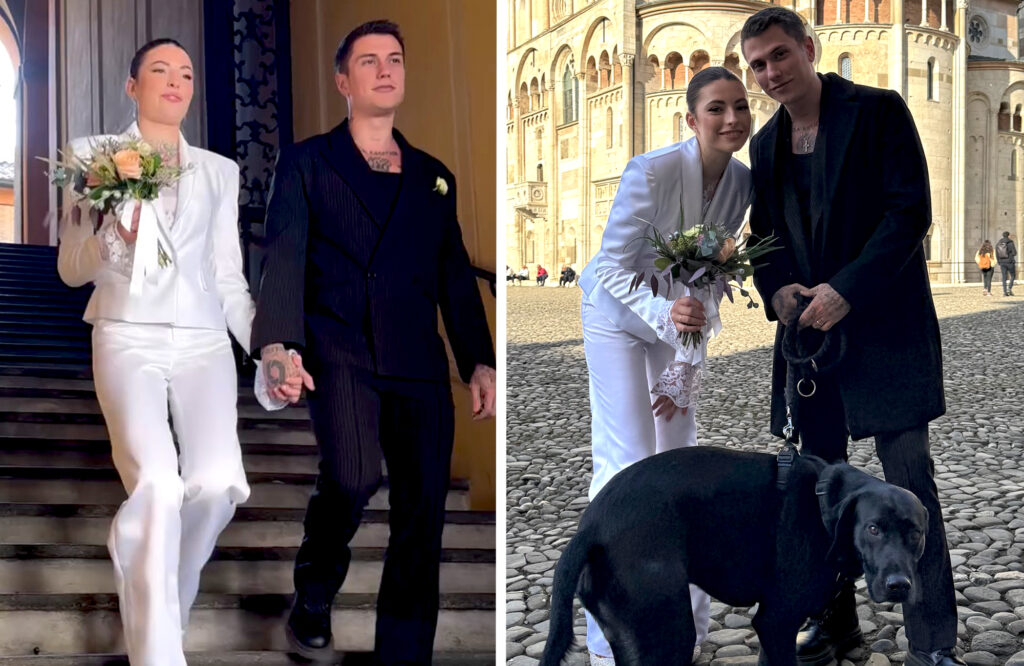 Benjamin Mascolo condivide le foto delle nozze 'segrete' con Greta: ''L’abbiamo fatto per noi''