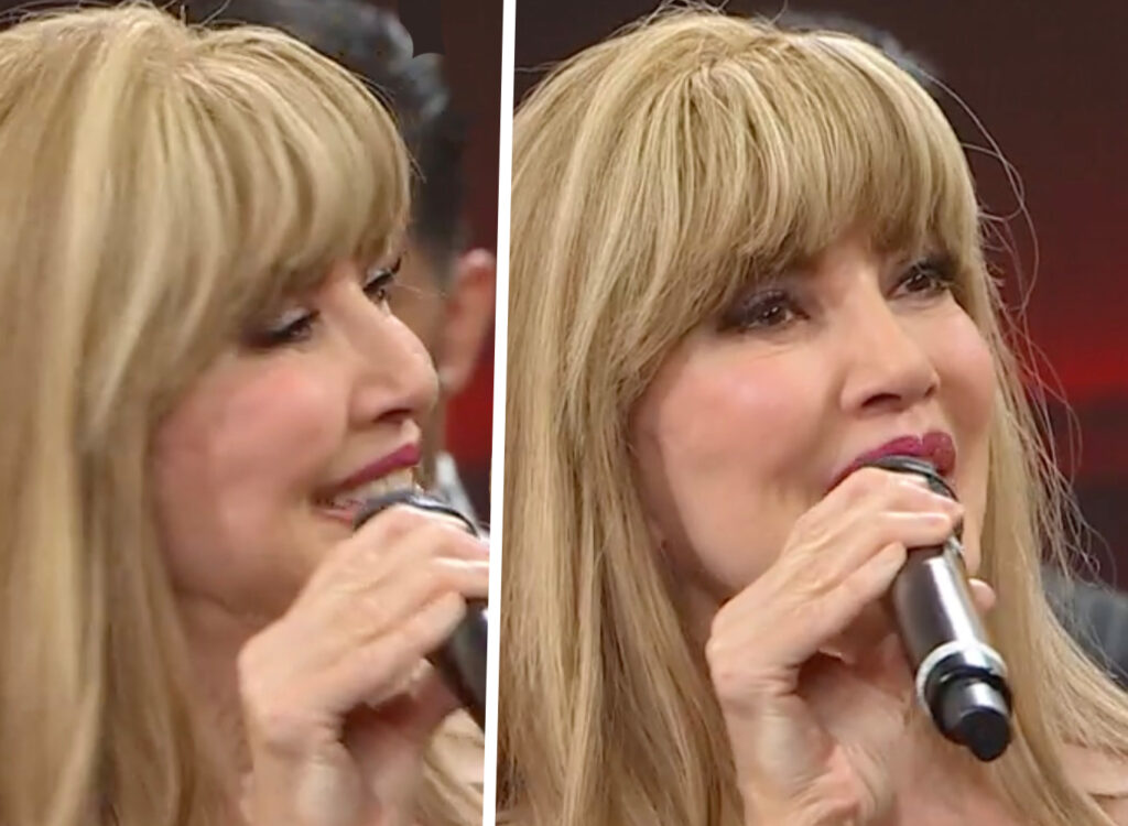 ''Ti aspettiamo a braccia aperte'': Milly Carlucci si commuove in diretta per Andrea Delogu e svela chi di 'Ballando' era al funerale del fratello