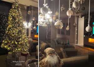 Diletta Leotta mostra la sua casa addobbata per Natale