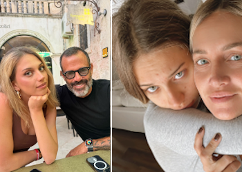 Katia Pedrotti e Ascanio Pacelli festeggiano i 18 anni di Matilda