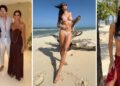 ''In paradise'': Elisabetta Gregoraci aspetta il 2026 in bikini in Kenya con Flavio Briatore e il figlio Nathan Falco, foto