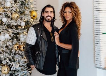 Samira Lui de ‘La Ruota della Fortuna’ col futuro sposo Luigi Punzo a Roma per un weekend prenatalizio: rare foto insieme