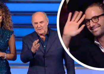 Gerry Scotti emozionato a 'La Ruota Della Fortuna', in studio c’è il figlio Edoardo: il tenero saluto