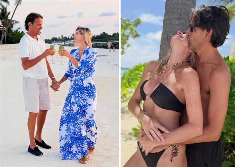 Seconda luna di miele per Simone Inzaghi e Gaia Lucariello alle Maldive: le foto Seconda luna di miele per Simone Inzaghi e Gaia Lucariello alle Maldive: le foto