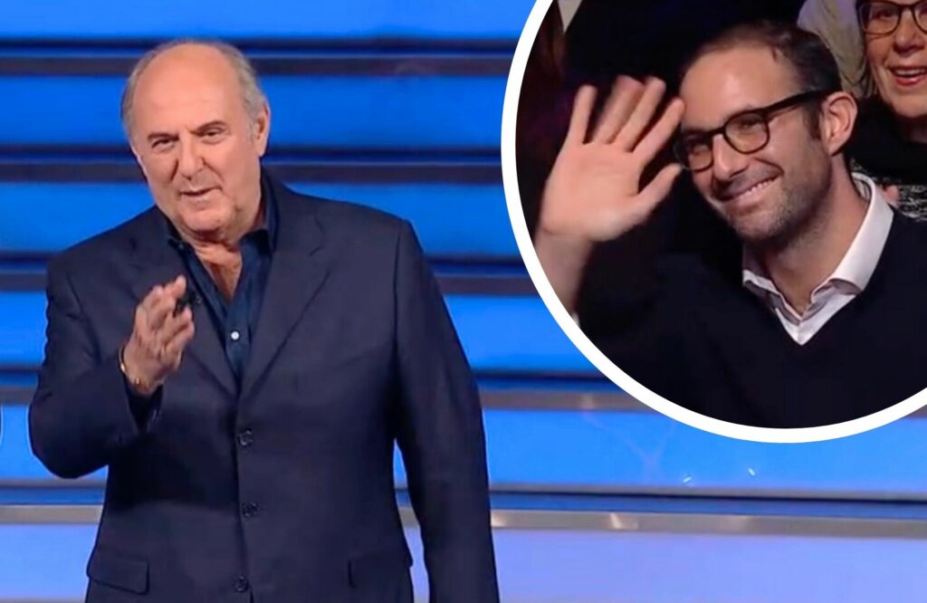 Gerry Scotti emozionato a 'La Ruota Della Fortuna', in studio c’è il figlio Edoardo: il tenero saluto