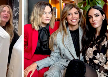 Blasi, Marcuzzi, Chiatti: parata di bionde tv per il compleanno numero 37 dell’amica Michela Quattrociocche, guarda