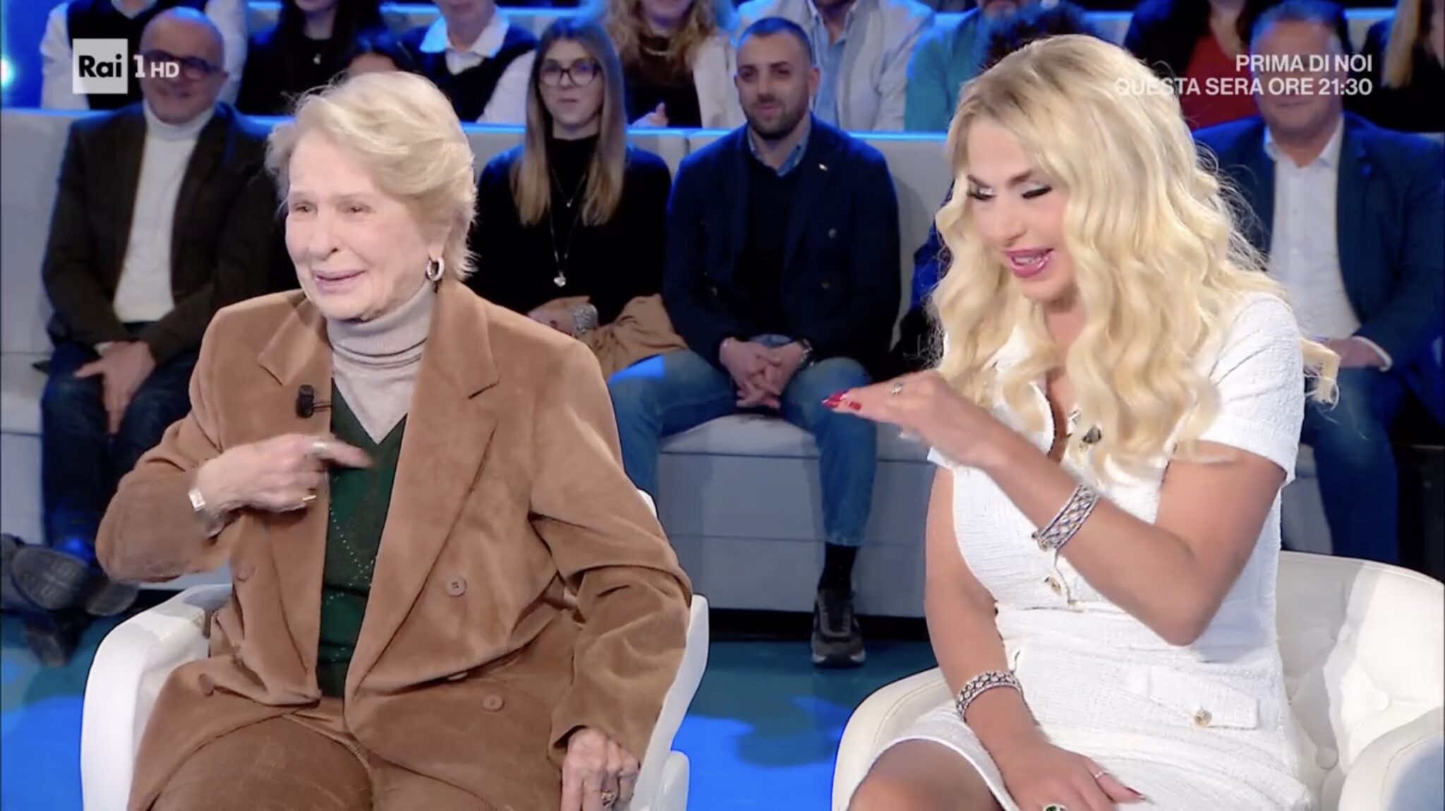 valeria marini e la madre