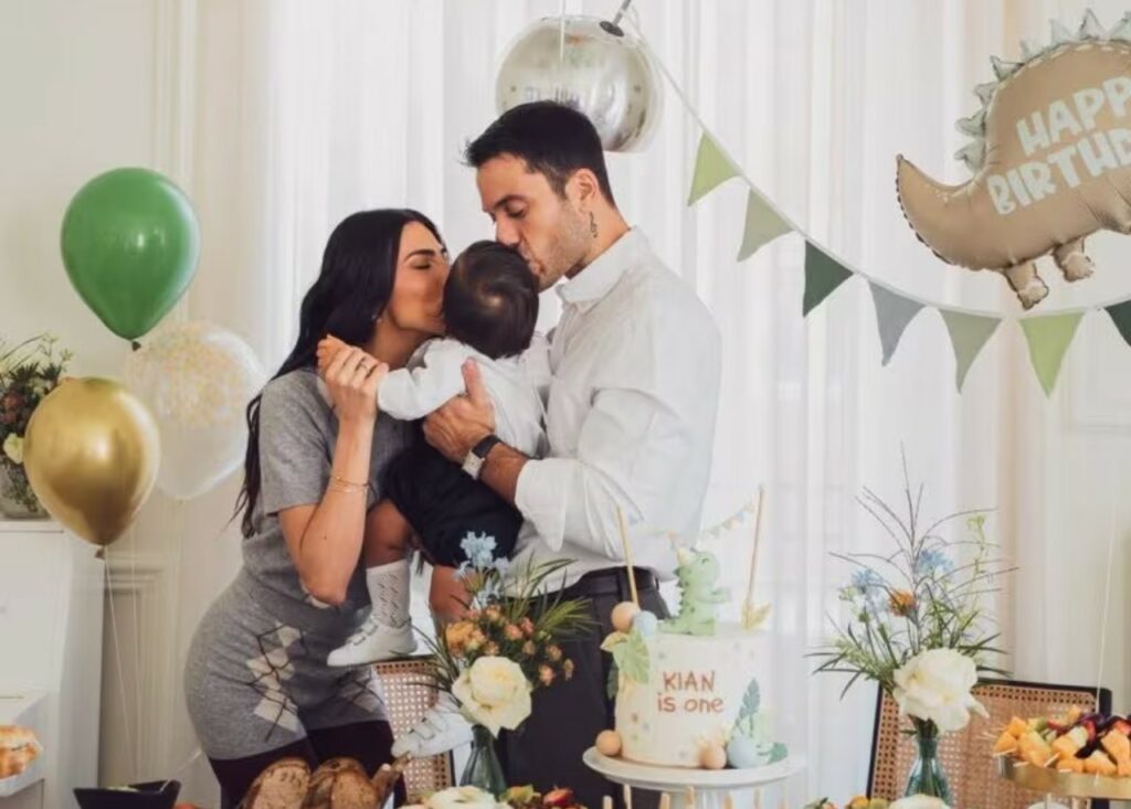 Giulia Salemi e Pierpaolo Pretelli festeggiano il primo compleanno di Kian