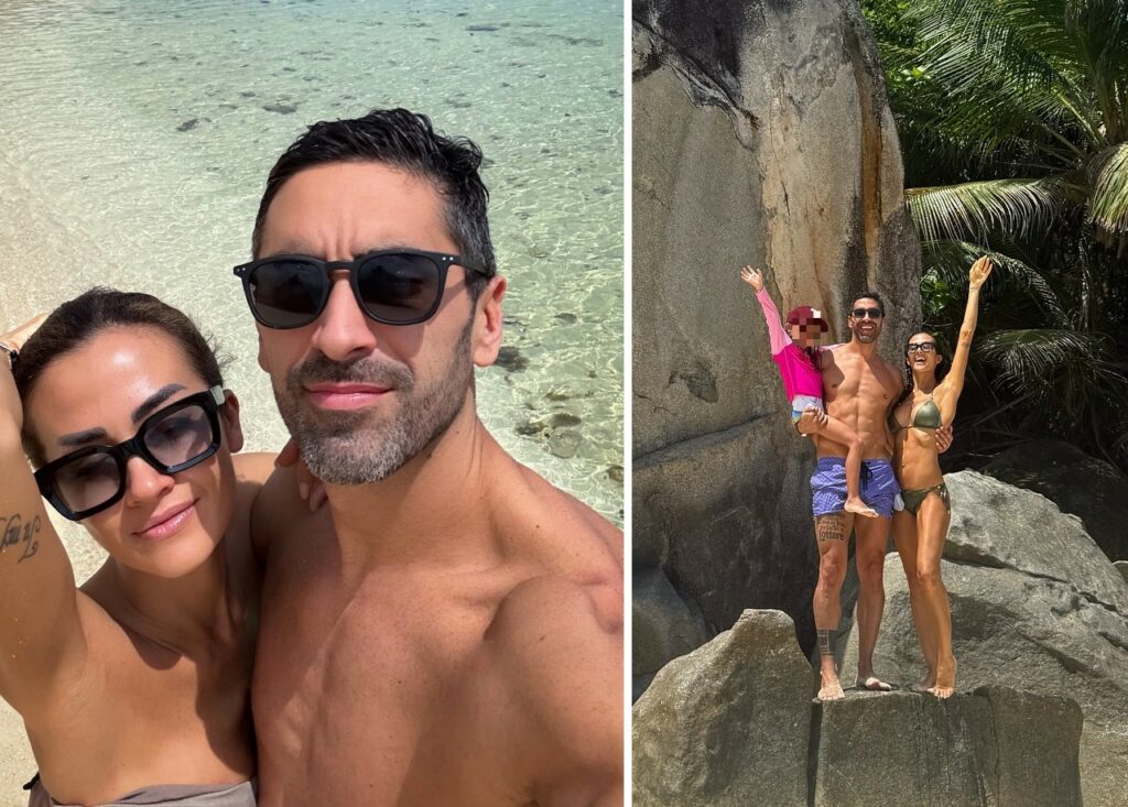 Giorgia Palmas e Filippo Magnini alle Seychelles Giorgia Palmas e Filippo Magnini alle Seychelles